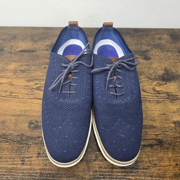 Cole Haan Original Grand Stitchlite Oxford Shoe Mens 10M C27960 Blue Oxford main image 4